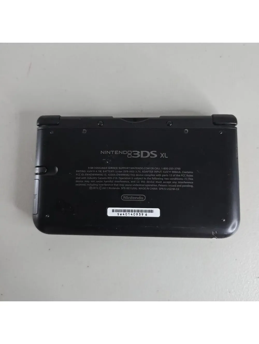 Nintendo 3DS XL Handheld System Black with Stylus